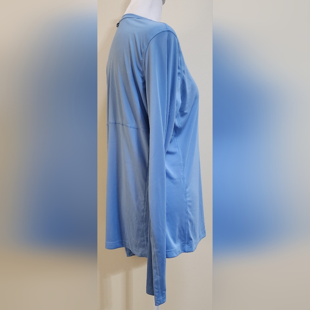 NWT Blue Nike Running Long Sleeve Dri-Fit Top Women's Size L - Picture 2 of 10